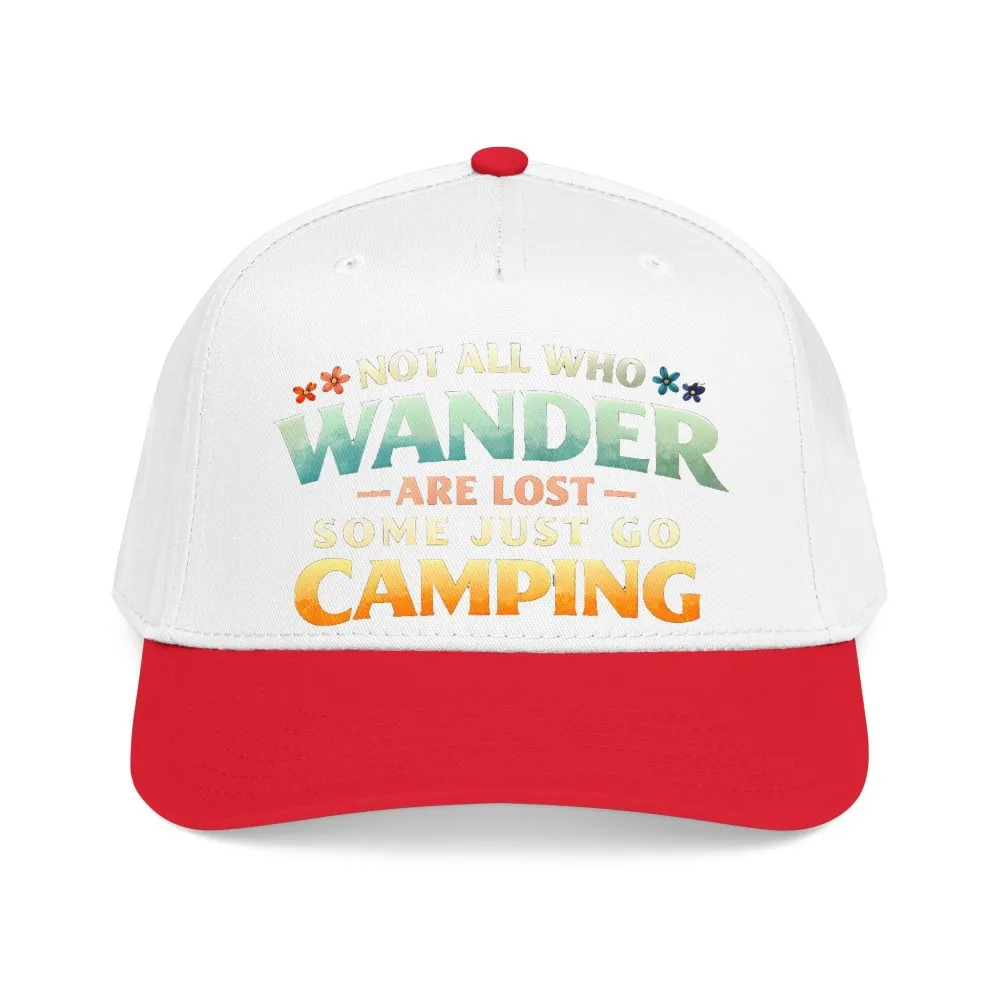 8145327923257960110_2048.jpeg Baseball Cap - "Not All Who Wander Are Lost" Design Scenic-Line