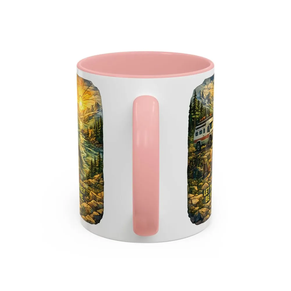 8158121126826634378_2048.jpeg Accent Coffee Mug (11, 15oz) — "Let The Journey Be Your Home" Design Cubic-Line