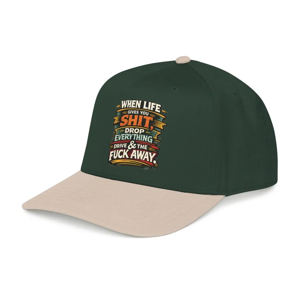 8174659490277371069_2048.jpeg Baseball Cap - "When Live Gives You Shit" Design F**K-Line