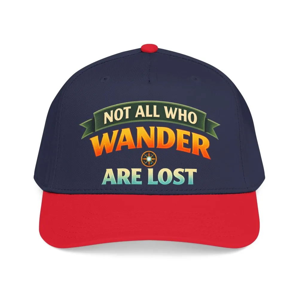 8210135446981801243_2048.jpeg Baseball Cap - "Not All Who Wander Are Lost" Design Scenic-Line
