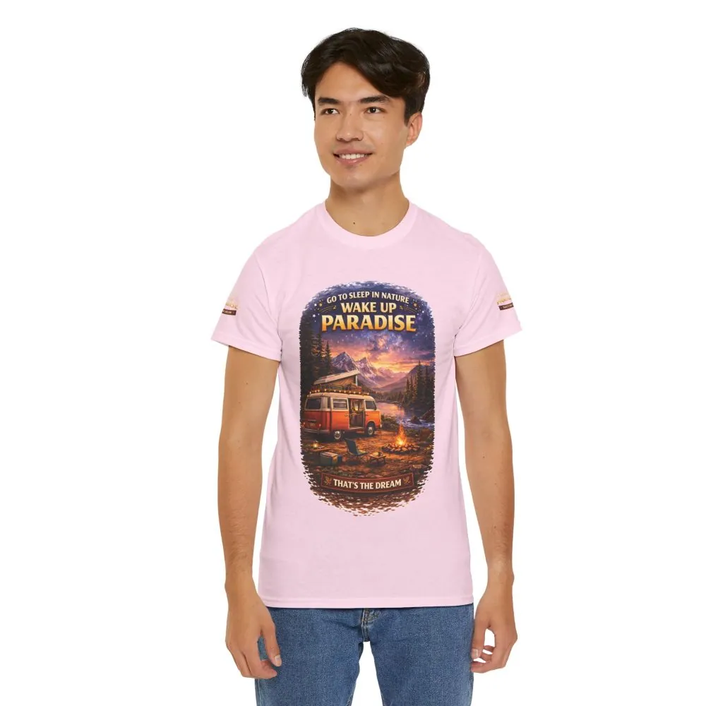8241487557738605530_2048.jpeg Unisex Heavy Cotton Tee — "Go To Sleep In Nature " Design Scenic-Line