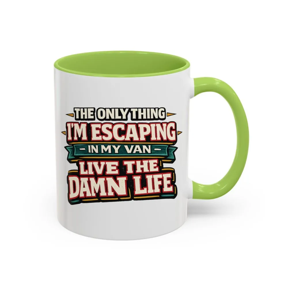 8272339651045283646_2048.jpeg Accent Coffee Mug (11, 15oz) — "The Only Thing I´m Escaping" Design F**K-Line