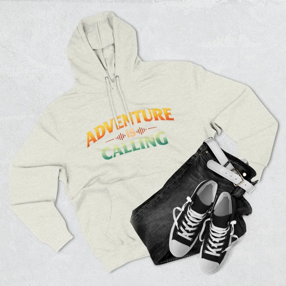 827666174985524082_2048.jpeg Three-Panel Fleece Hoodie - "Adventure Is Calling" Design Scenic-Line