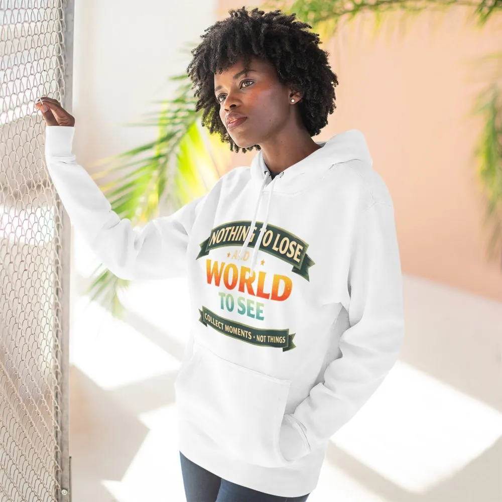 828011592175178593_2048.jpeg Three-Panel Fleece Hoodie - "Nothing To Lose" Design Scenic-Line