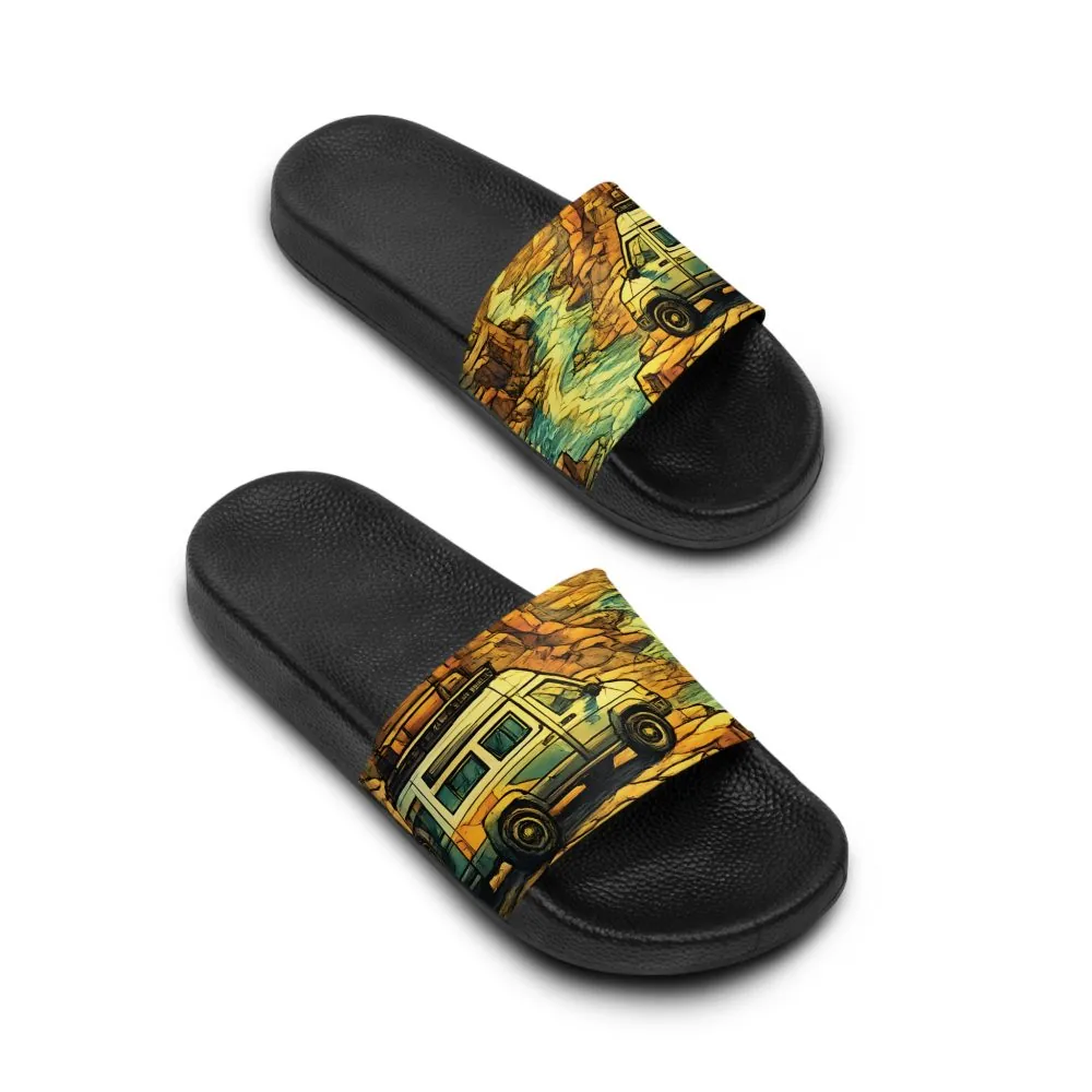 8299544346145313324_2048.jpeg Women's Slide Sandals - Ford Camper Slides (Cubic-Line)