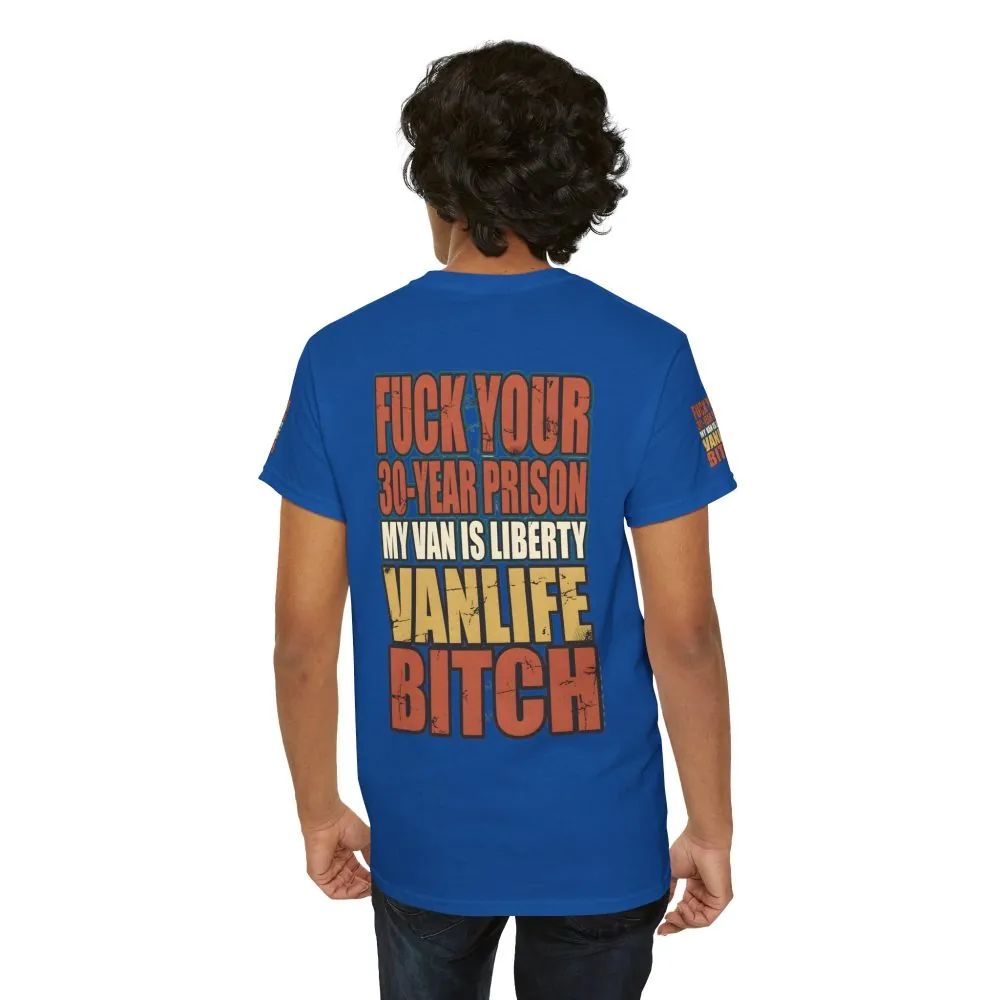 Unisex Heavy Cotton Tee — "Fuck Your 30 Year" Design F**K-Line