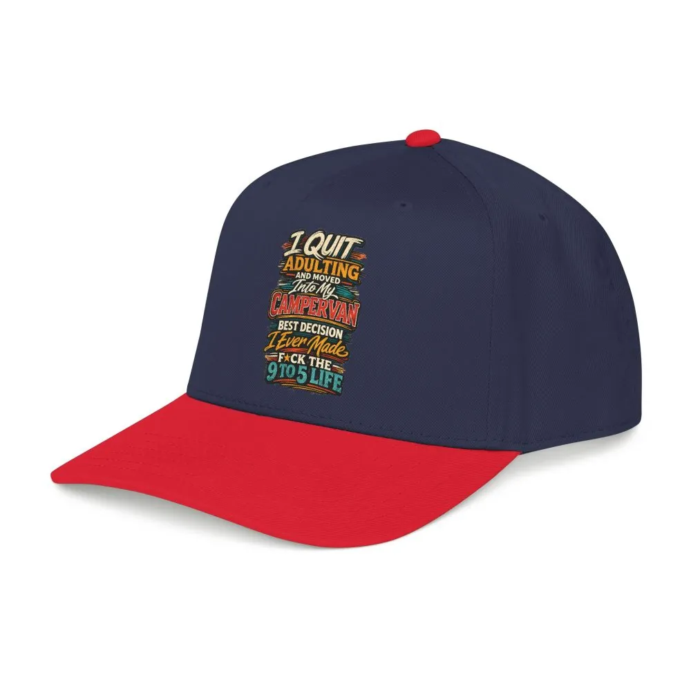 Baseball Cap - "I Quit Adulting" Design F**K-Line