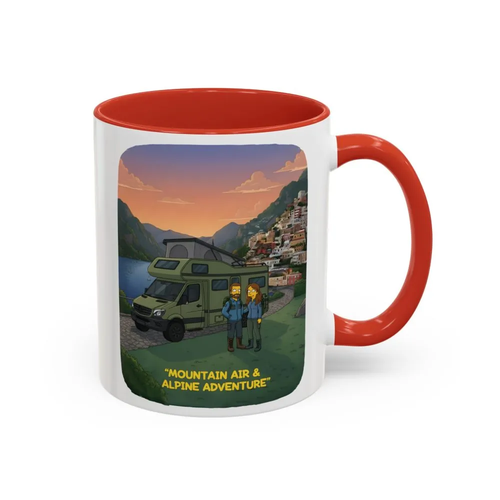 8367606638141071912_2048.jpeg Accent Coffee Mug (11, 15oz) — "Mountain Air And Alpine Adventure"" Design Sitcom-Line