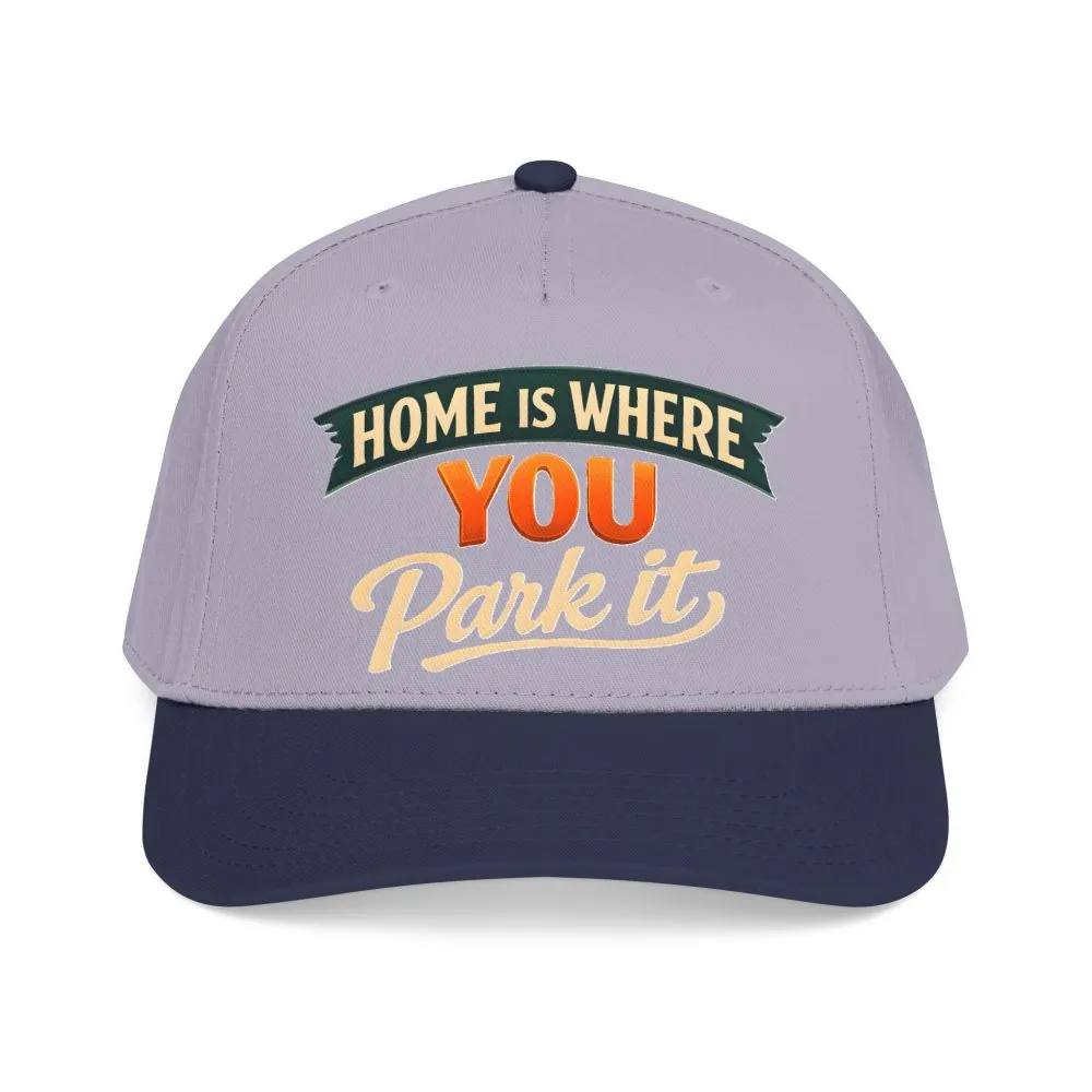 8390153057203119976_2048.jpeg Baseball Cap - "Home Is where You Park It" Design Scenic-Line