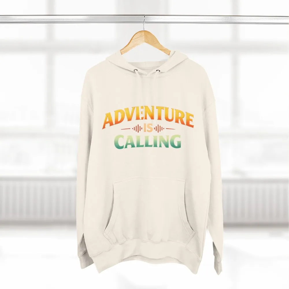8406230202249457781_2048.jpeg Three-Panel Fleece Hoodie - "Adventure Is Calling" Design Scenic-Line