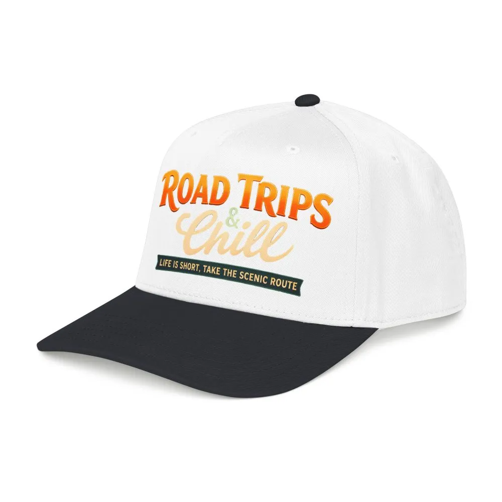 8434382168745932273_2048.jpeg Baseball Cap - "Road Trips And Chill" Design Scenic-Line