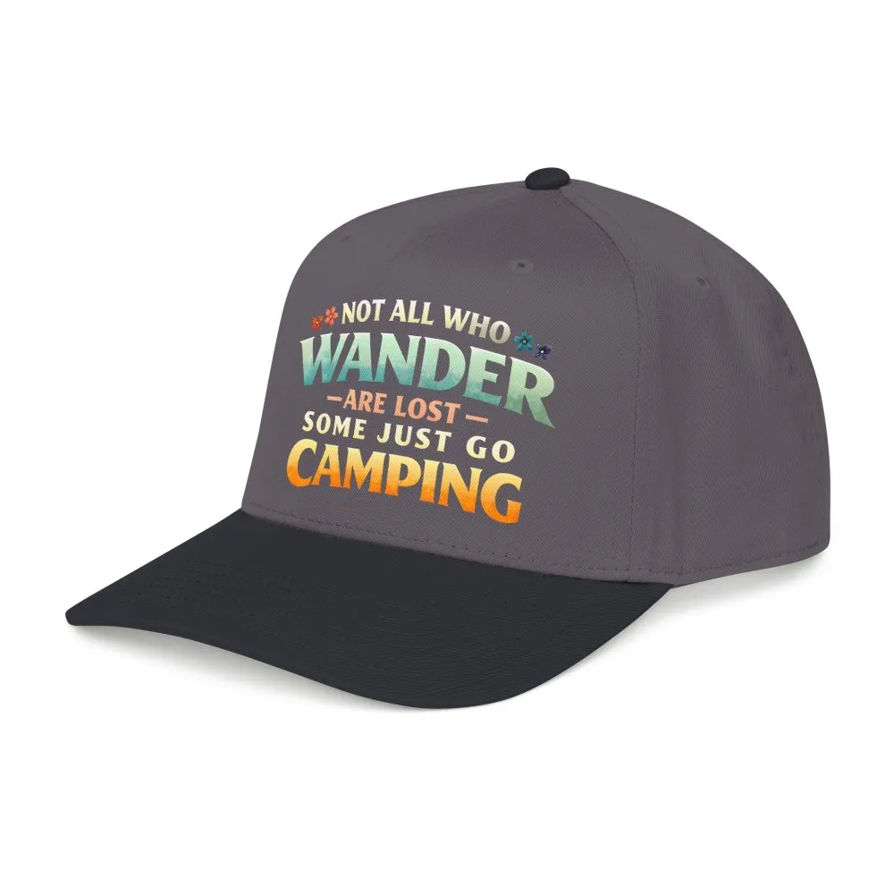 8442604700857233864_2048.jpeg Baseball Cap - "Not All Who Wander Are Lost" Design Scenic-Line