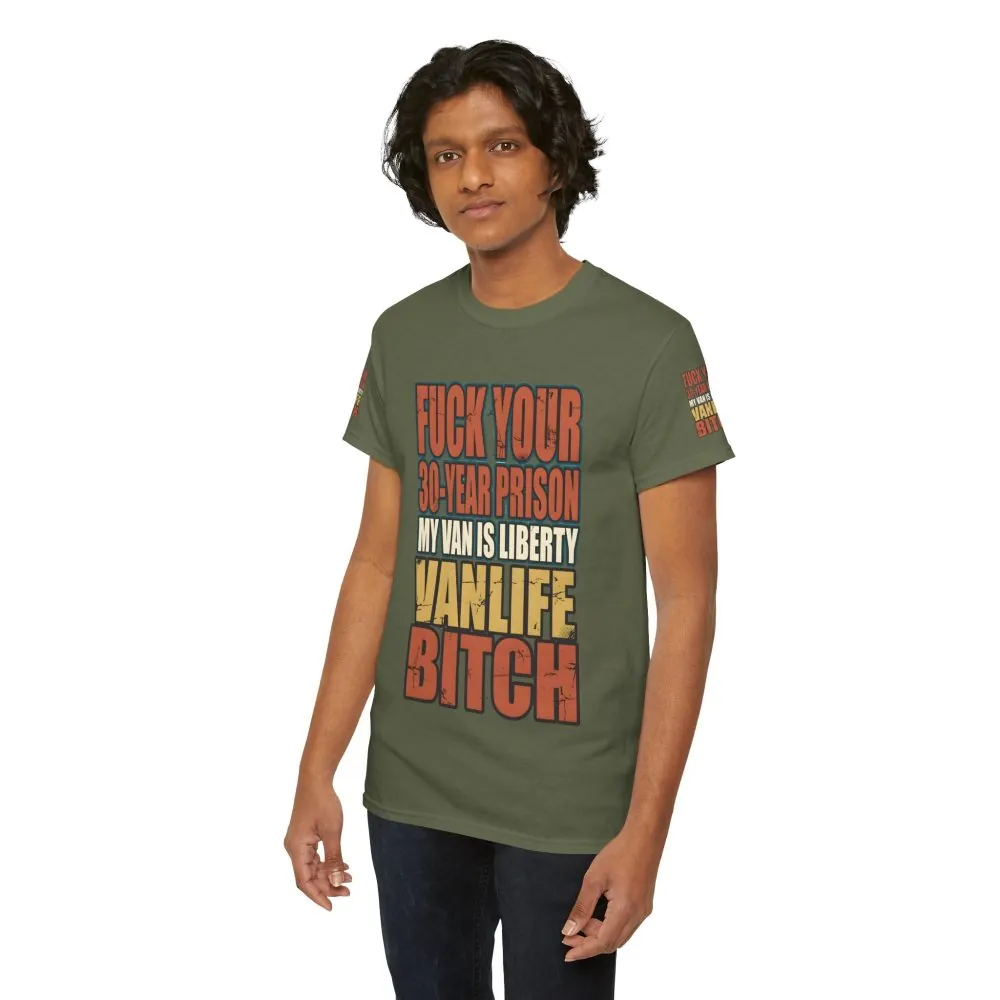 Unisex Heavy Cotton Tee — "Fuck Your 30 Year" Design F**K-Line