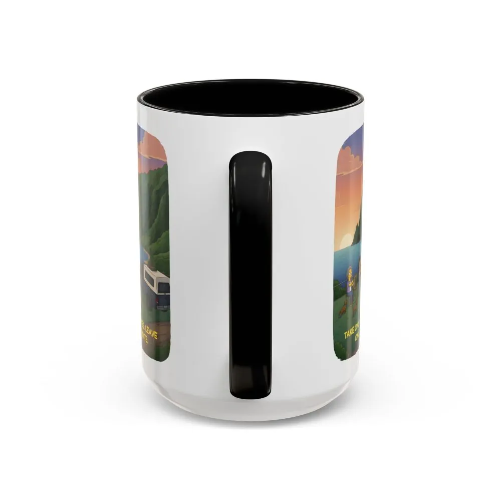 8477456166636062436_2048.jpeg Accent Coffee Mug (11, 15oz) — "Take Only Memories-Leave Only Footprints" Design Sitcom-Line