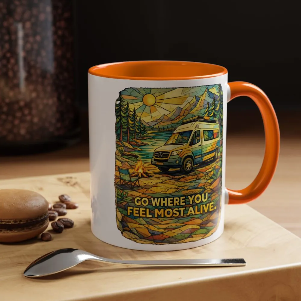 8488295589319755397_2048.jpeg Accent Coffee Mug (11, 15oz) — "Go Where You Feel Most Alive" Design Cubic-Line