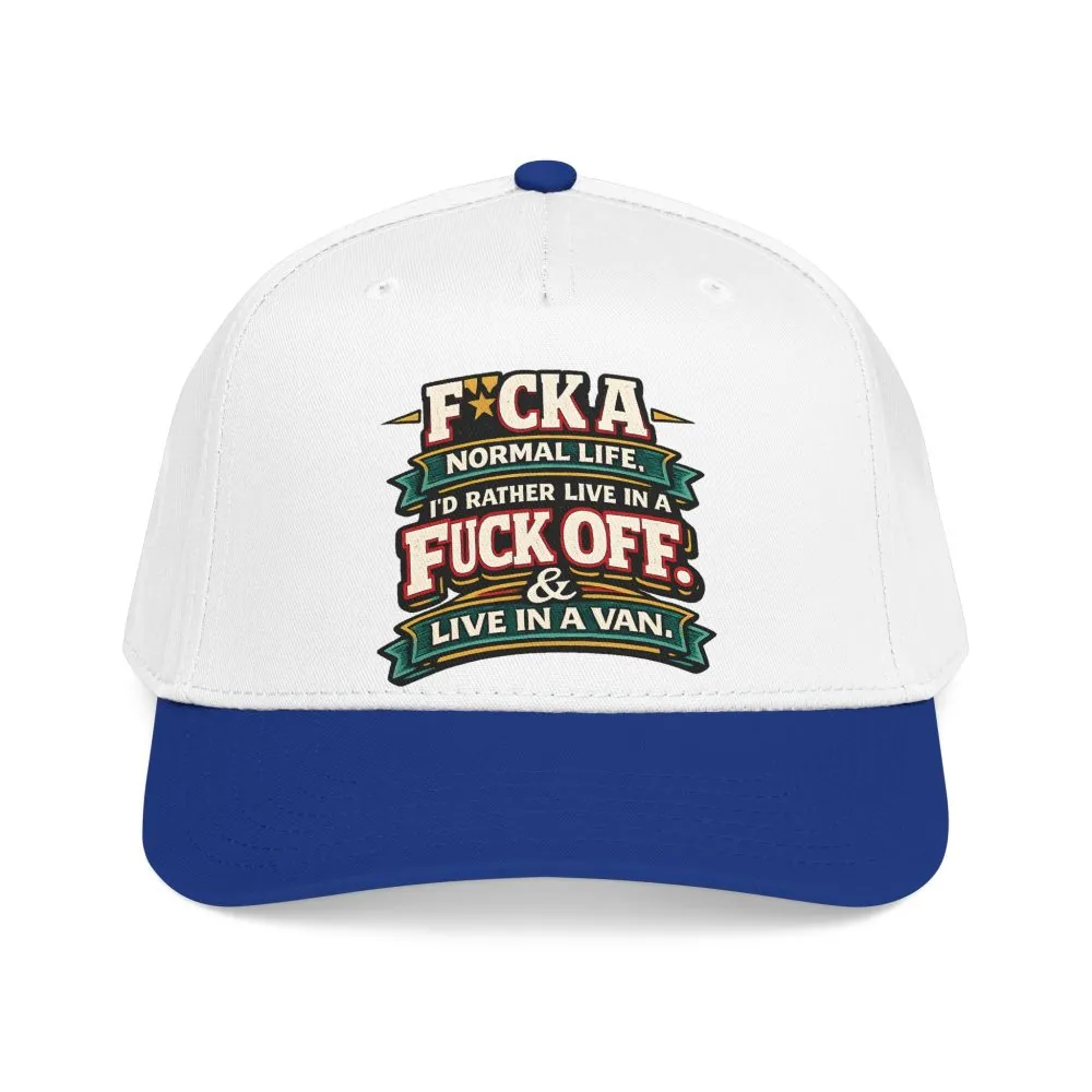 Baseball Cap - "Fuck A Normal Life" Design F**K-Line