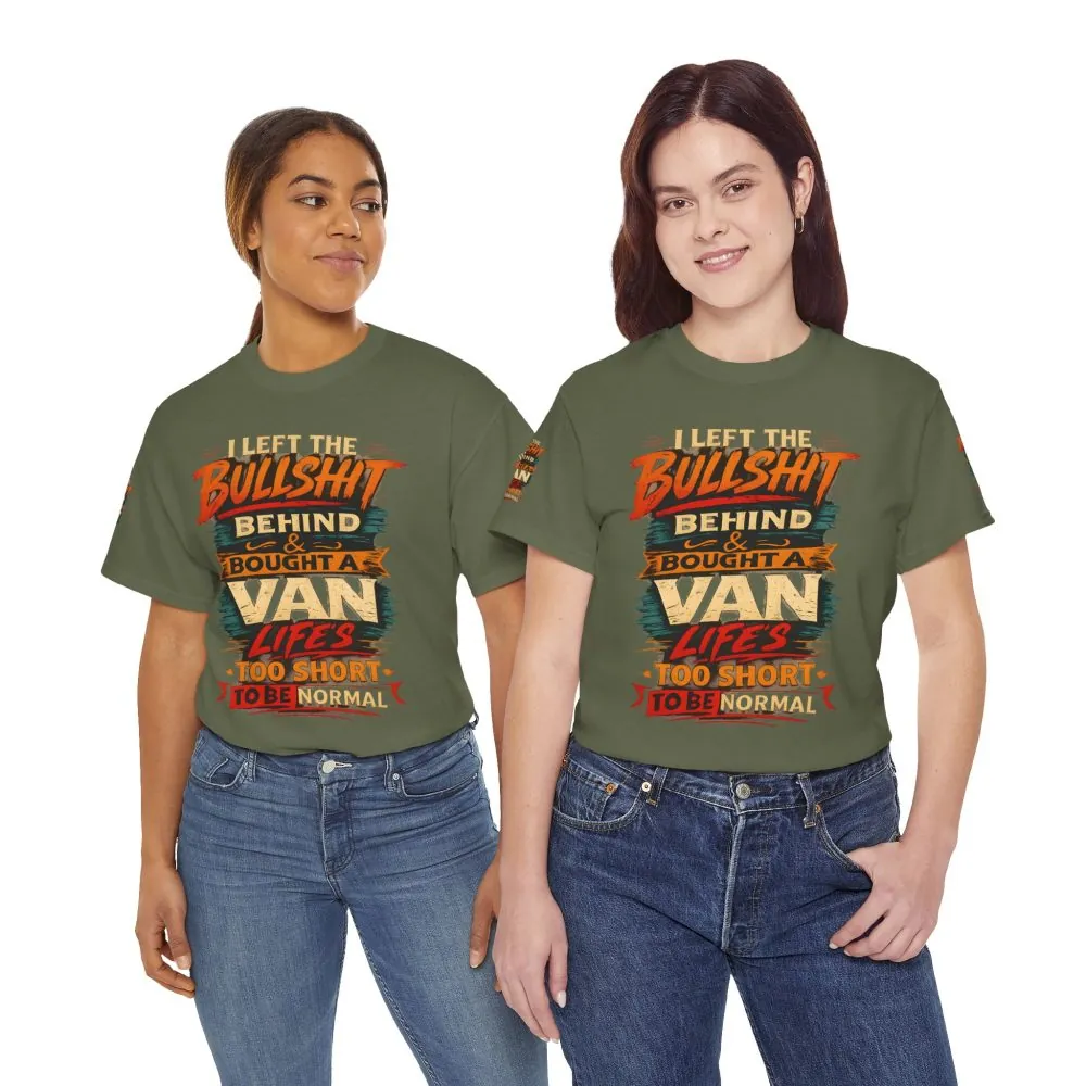 8511965787783871871_2048.jpeg Unisex Heavy Cotton Tee — "I Left The Bullshit" Design F**K-Line