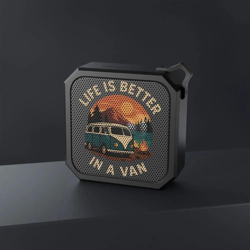 8539264823389330195_2048.jpeg Bluetooth Speaker — “Life Is Better In A Van” Outdoor Portable Speaker