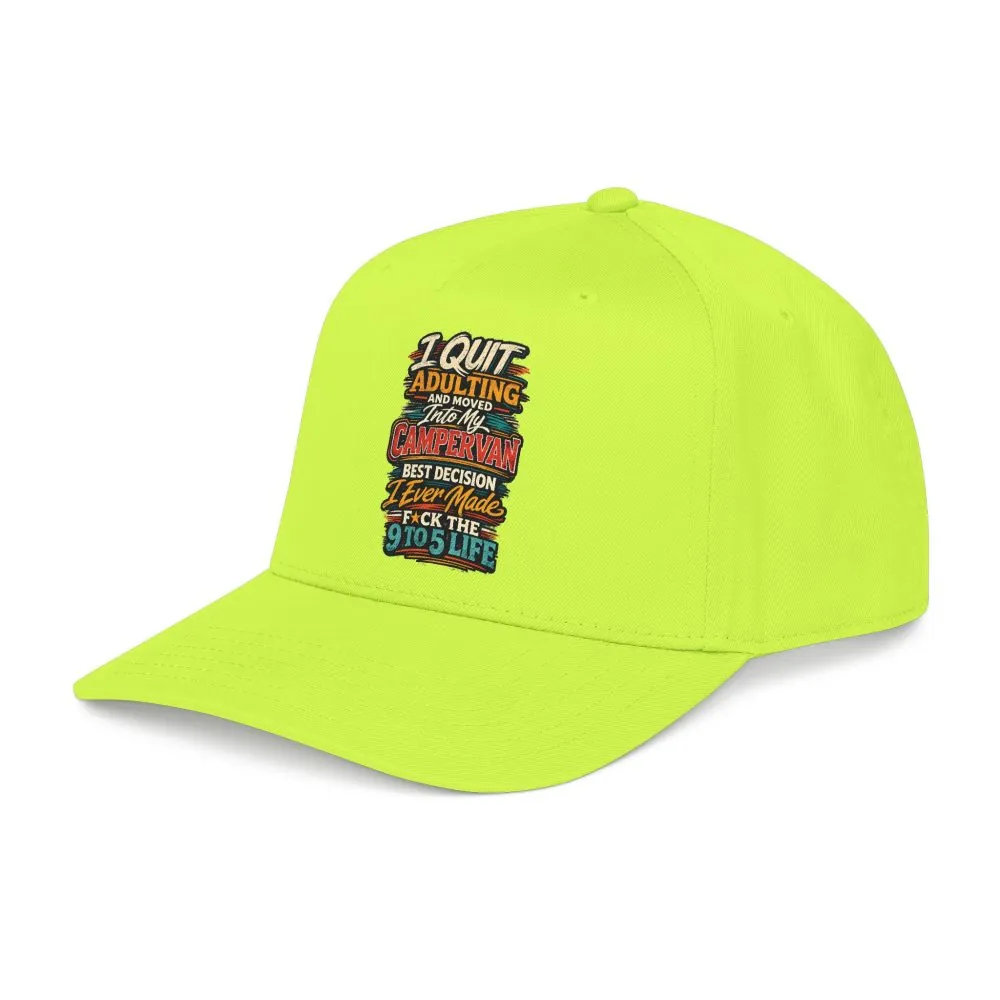 Baseball Cap - "I Quit Adulting" Design F**K-Line