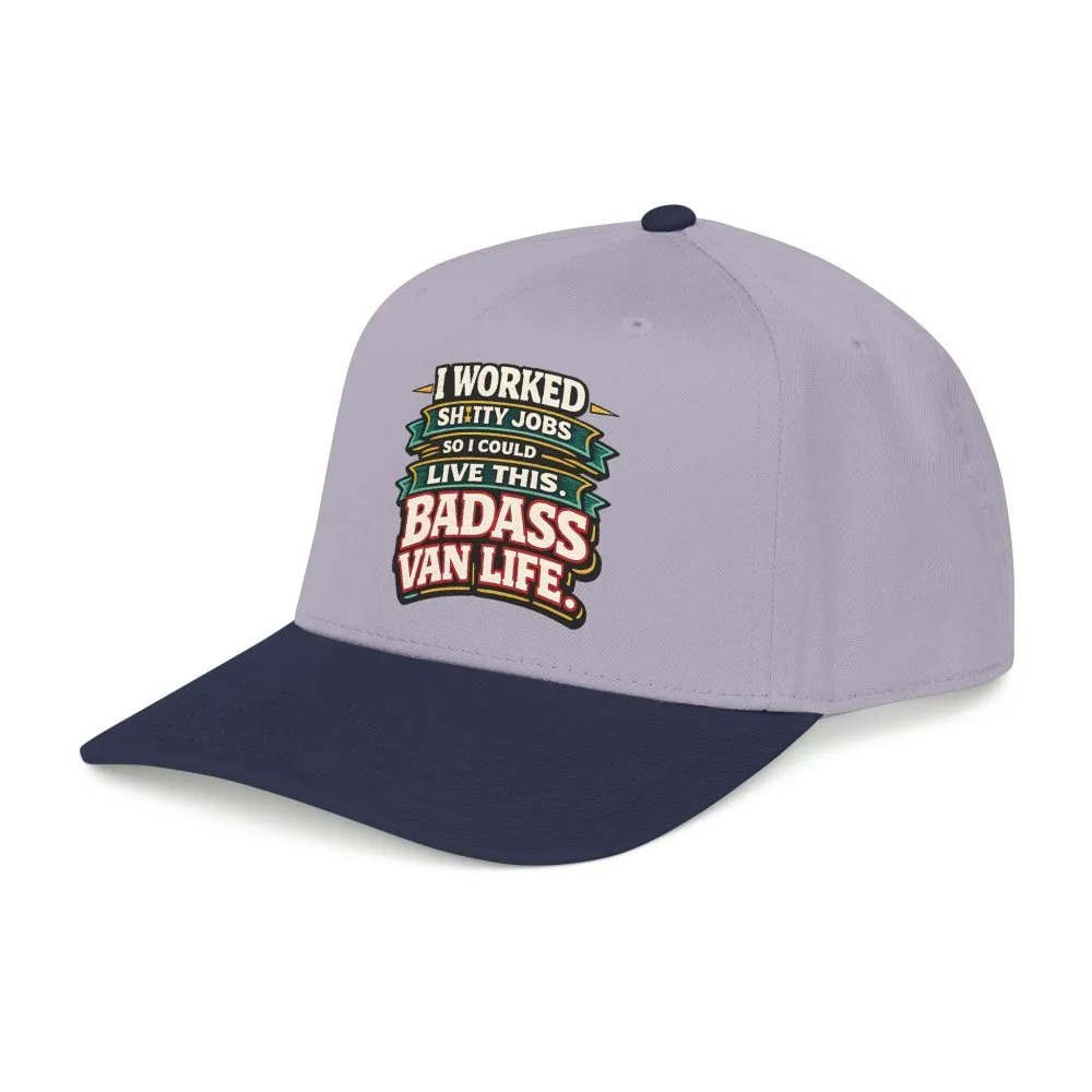 8602893043837021955_2048.jpeg Baseball Cap - "I Worked Shitty Jobs" Design F**K-Line