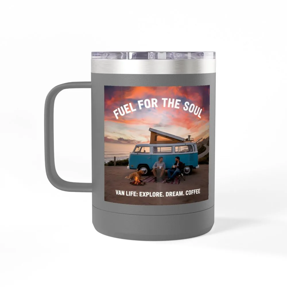 8618858632512280290_2048.jpeg Coffee Mug Tumbler, 15oz — "Fuel for the Soul"