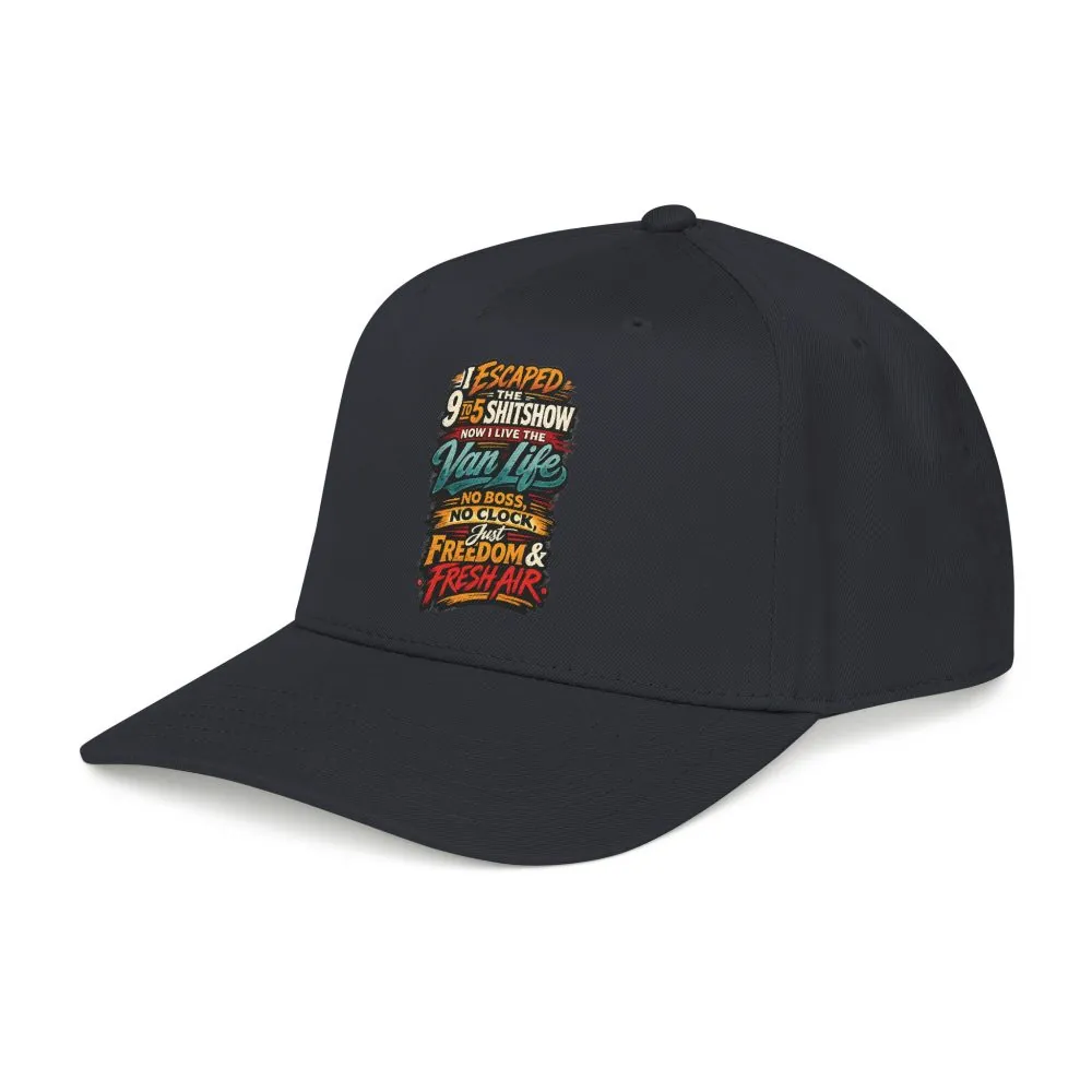 8638754406681243354_2048.jpeg Baseball Cap - "I Escaped The 9 To 5" Design F**K-Line