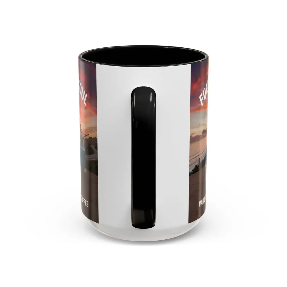 Accent Coffee Mug (11, 15oz) — "Fuel for the Soul"