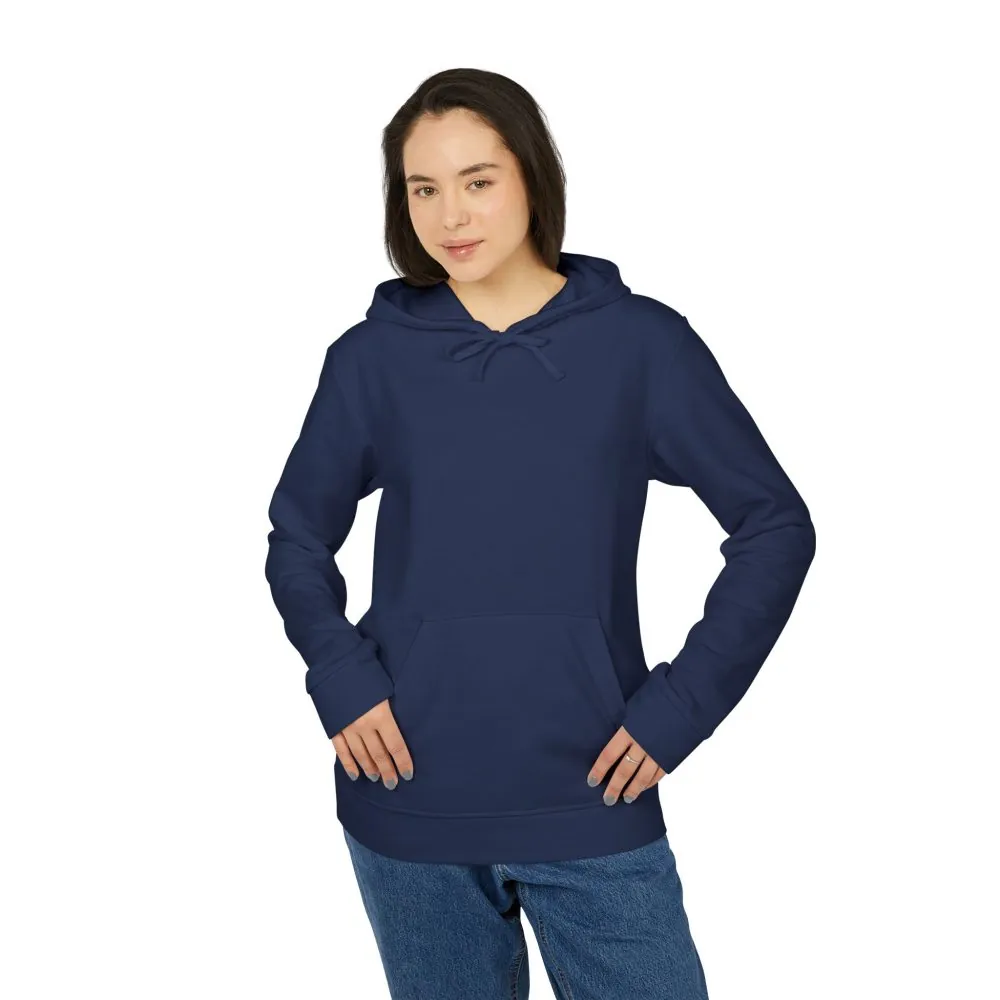 Hoodie(Adidas) — "Home Is Where You Park It-Adventure is the destination" Outdoor Travel Pullover (Only Back Printed)
