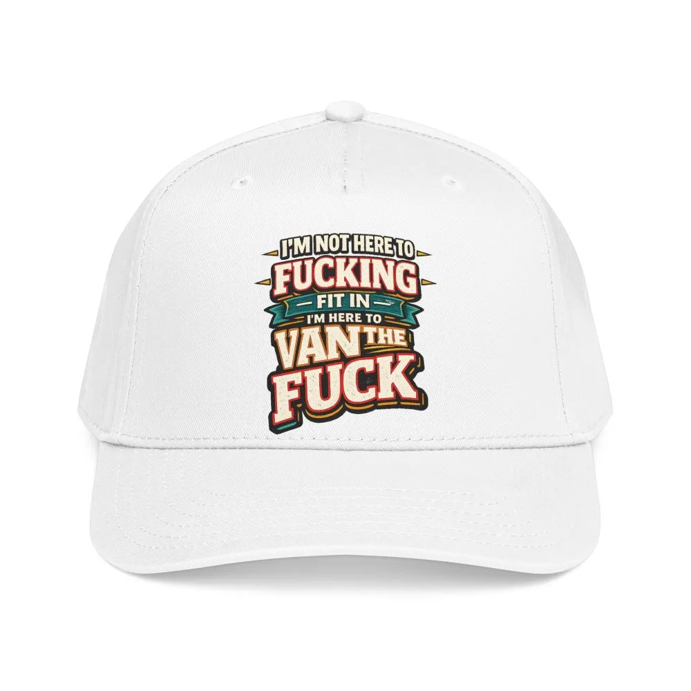8705764183891515482_2048.jpeg Baseball Cap - "I´m Not Here To Fucking Fit In" Design F**K-Line