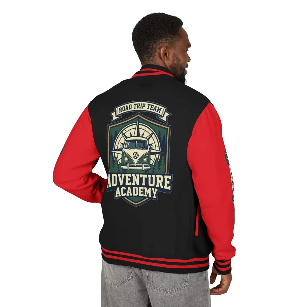 873695765487143279_2048.jpeg Unisex Heavyweight Letterman Jacket (Awdis) —"Adventure Academy" Road Trip Team Varsity Jacket