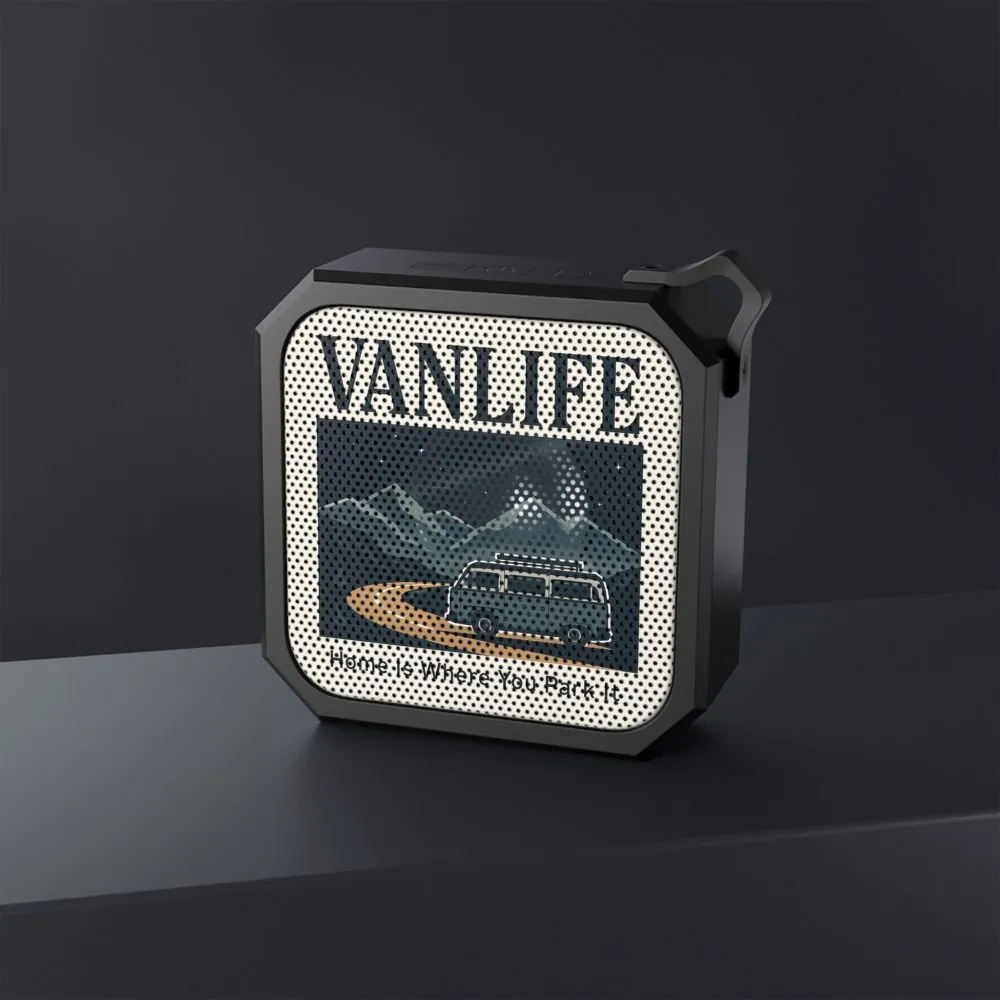 8743764744355222946_2048.jpeg Bluetooth Speaker — “Vanlife-Home Is Where You Park It” Outdoor Portable Speaker