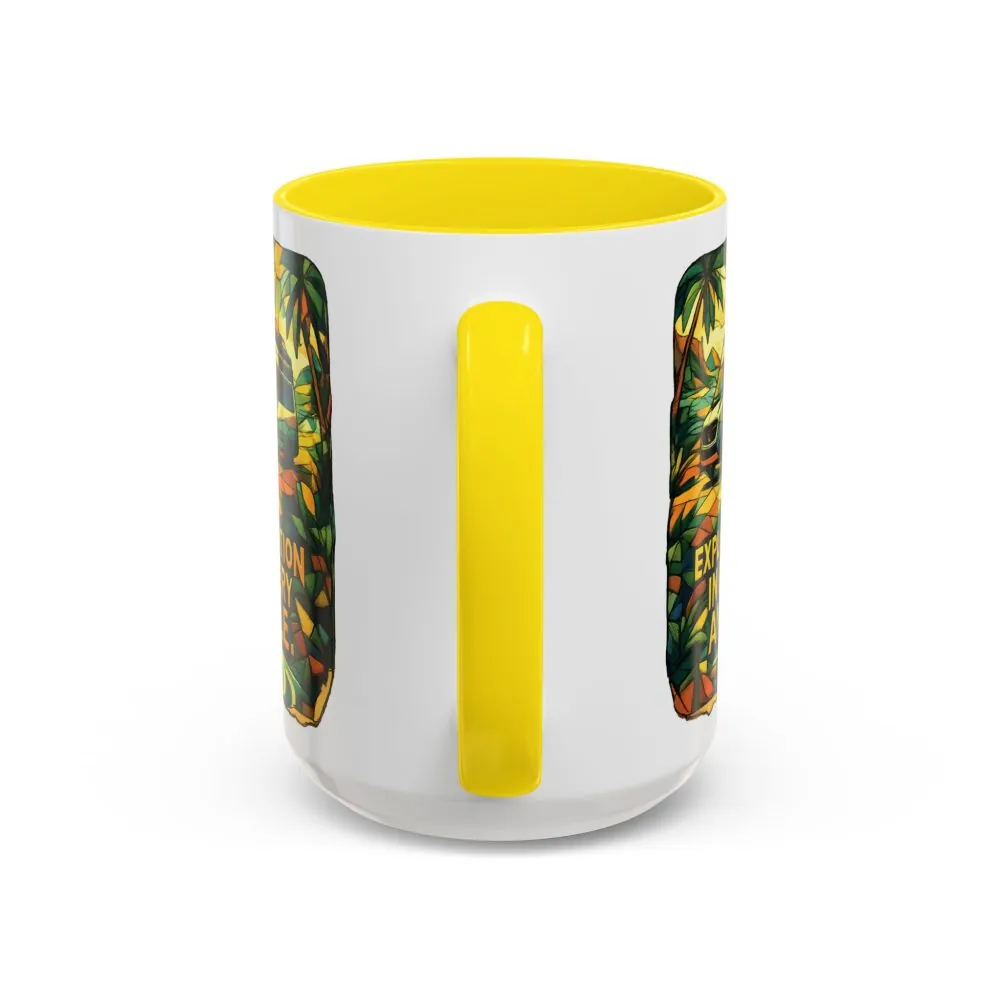 8761687833669475950_2048.jpeg Accent Coffee Mug (11, 15oz) — "Exploration In Every Angle" Design Cubic-Line