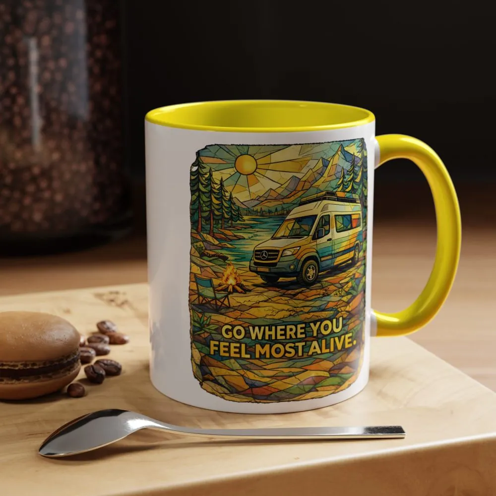 8782200858944967570_2048.jpeg Accent Coffee Mug (11, 15oz) — "Go Where You Feel Most Alive" Design Cubic-Line
