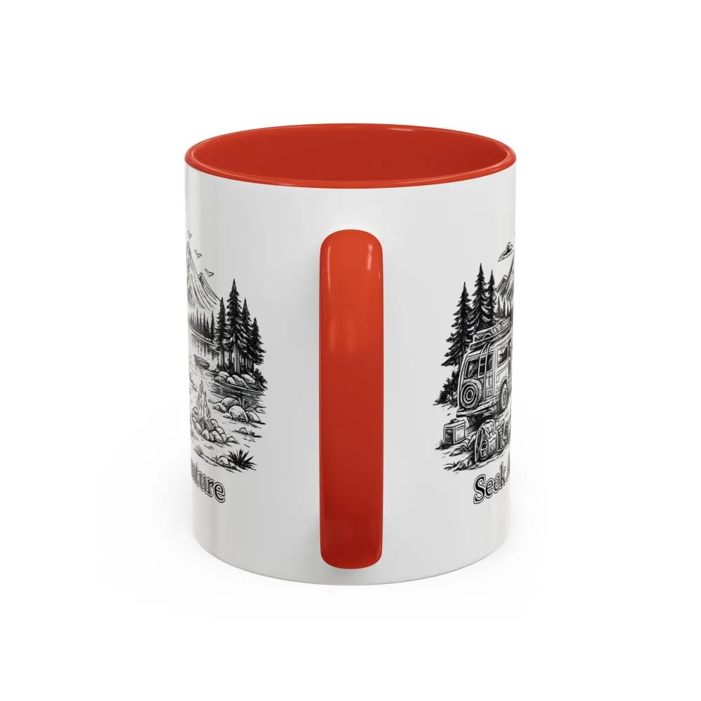 8785745575394475278_2048.jpeg Accent Coffee Mug (11, 15oz) — "Seek Adventure" Design Minimal-Line