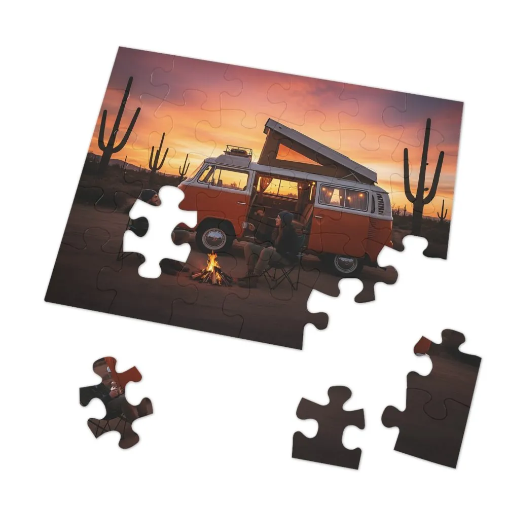 8798095408982877986_2048.jpeg Jigsaw Puzzle with — Campervan Sunset Jigsaw