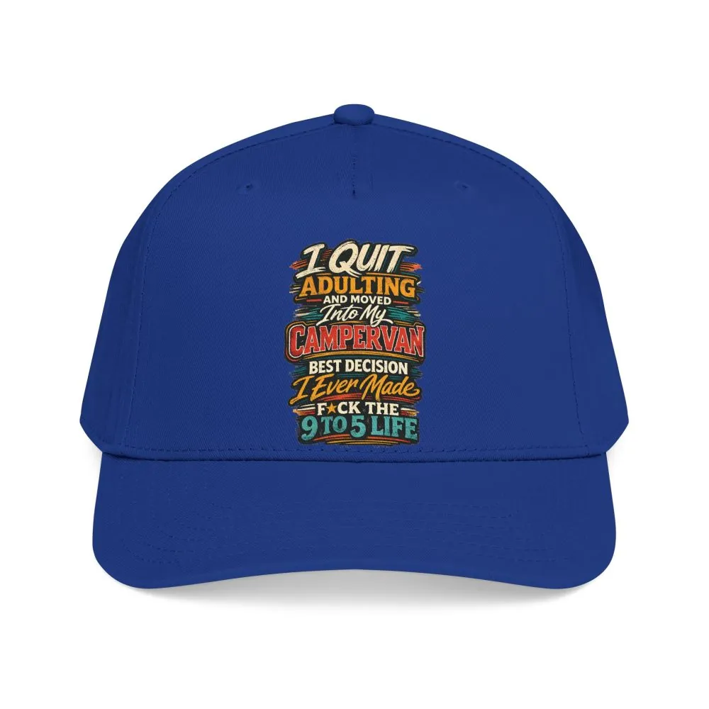 Baseball Cap - "I Quit Adulting" Design F**K-Line