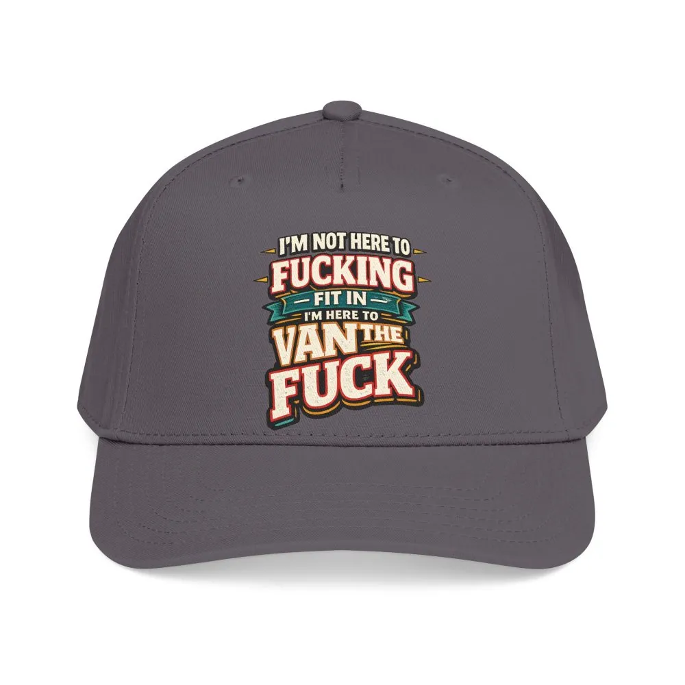 8838537224435779314_2048.jpeg Baseball Cap - "I´m Not Here To Fucking Fit In" Design F**K-Line