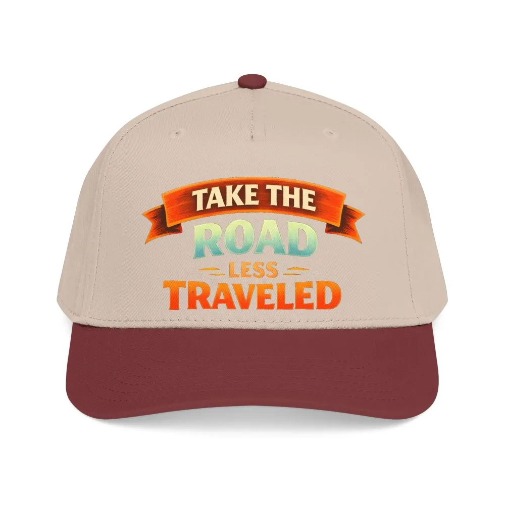 8851603219913226871_2048.jpeg Baseball Cap - "Take The Road Less Traveled" Design Scenic-Line
