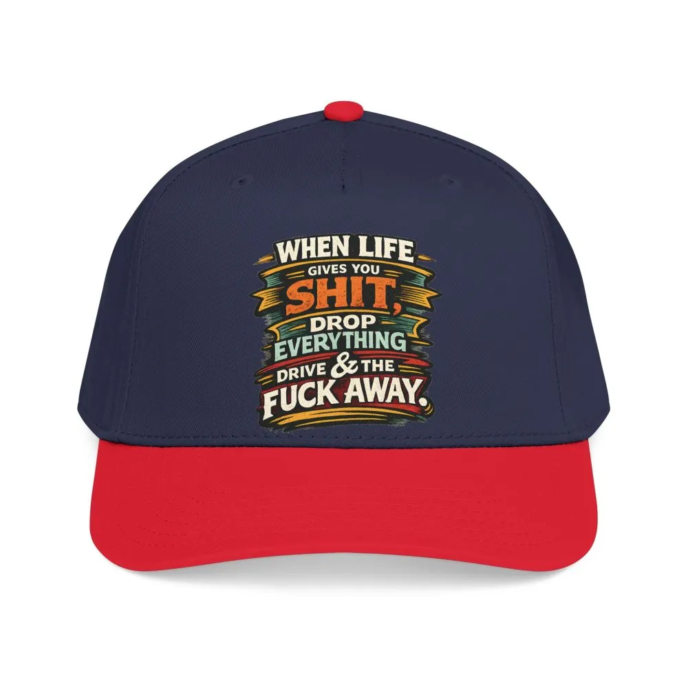 8853689976115968840_2048.jpeg Baseball Cap - "When Live Gives You Shit" Design F**K-Line
