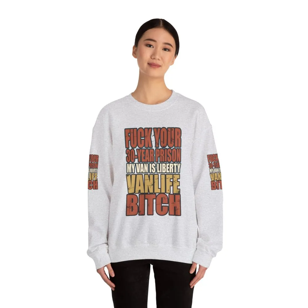8862549866910948483_2048.jpeg Unisex Heavy Blend™ Crewneck Sweatshirt — "Fuck Your 30 Year" Design F**K-Line