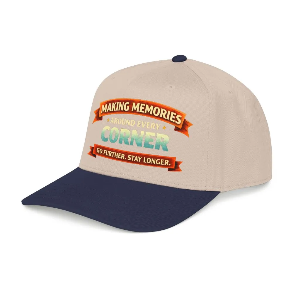 8901919038504445074_2048.jpeg Baseball Cap - "Making Memories Around Every Corner" Design Scenic-Line