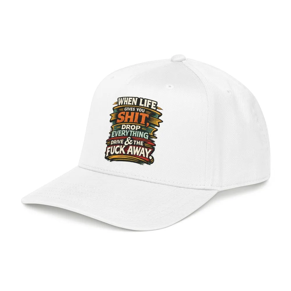 8949271861122174378_2048.jpeg Baseball Cap - "When Live Gives You Shit" Design F**K-Line