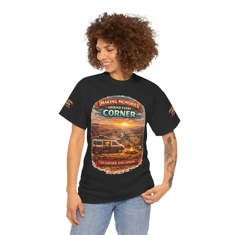 8953184061736613085_2048.jpeg Unisex Heavy Cotton Tee — "Making Memories" Design Scenic-Line