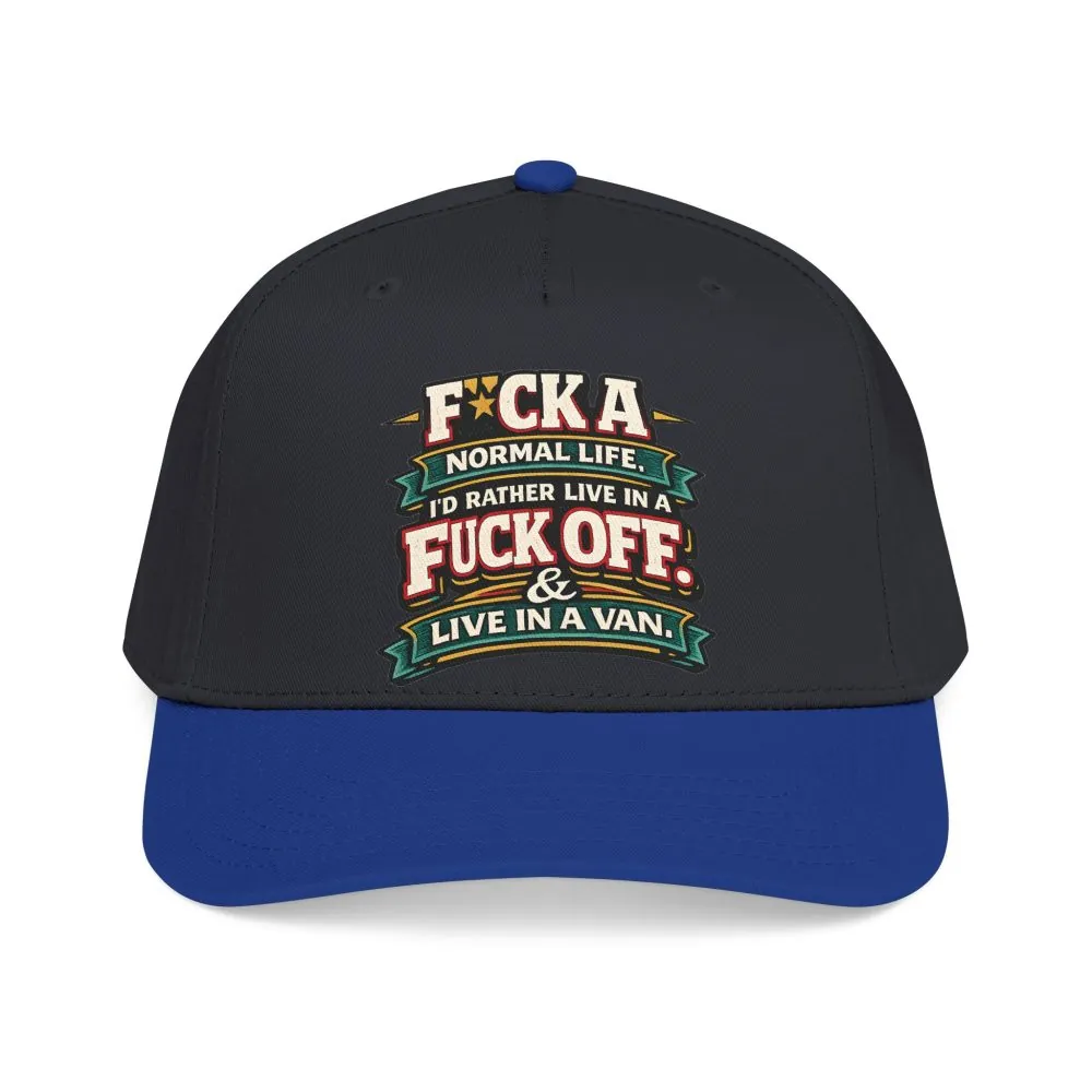 Baseball Cap - "Fuck A Normal Life" Design F**K-Line
