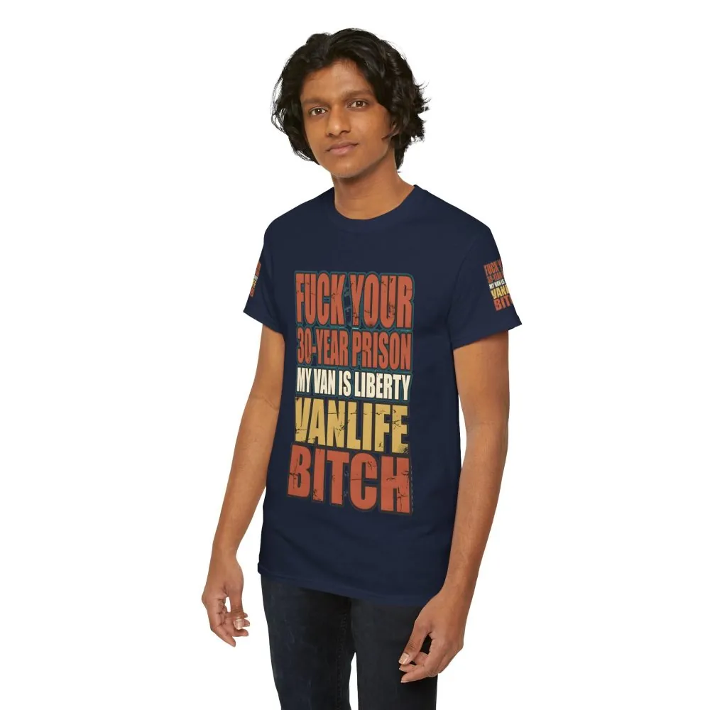 Unisex Heavy Cotton Tee — "Fuck Your 30 Year" Design F**K-Line