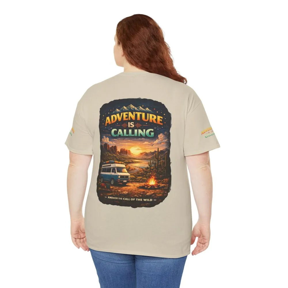 8984524249565218131_2048.jpeg Unisex Heavy Cotton Tee — "Adventure Is Calling" Design Scenic-Line