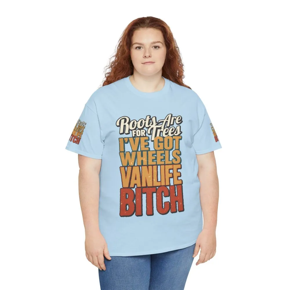 9099668262314357413_2048.jpeg Unisex Heavy Cotton Tee — "Roots Are For Trees" Design F**K-Line