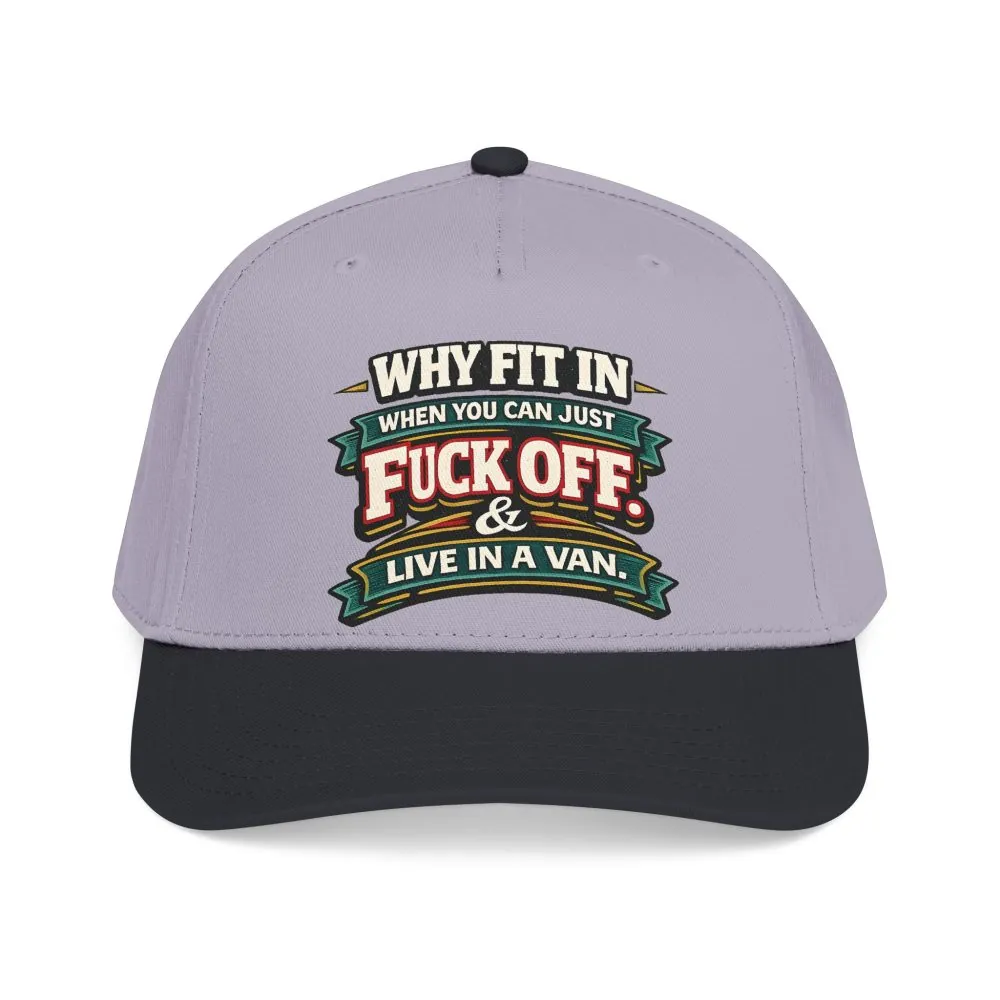 Baseball Cap - "Why Fit In" Design F**K-Line