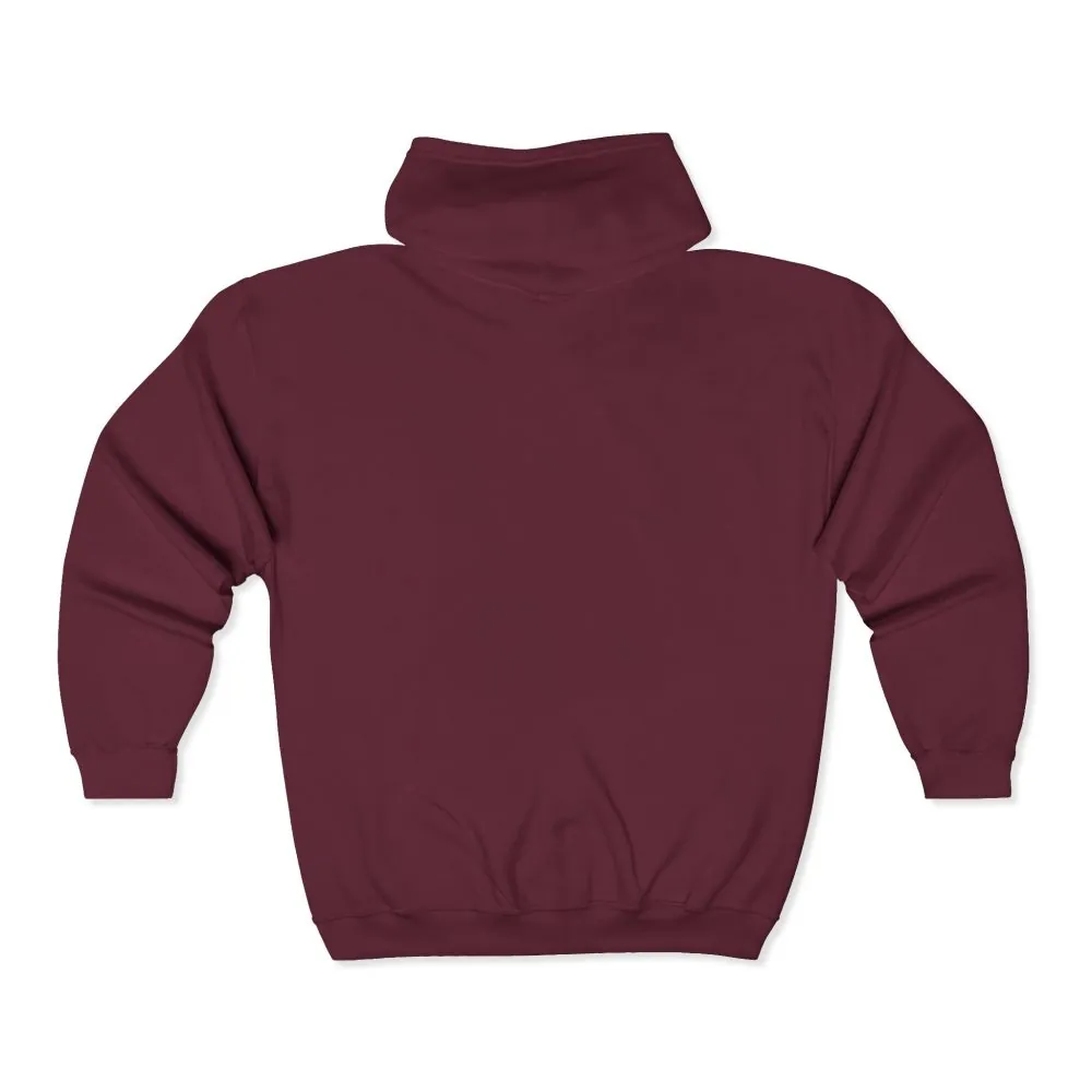 912210983959956325_2048.jpeg Zip Hoodie — "Adventure Awaits-Go Where You Feel Most Alive" (Only Front Printed) Camper Van Adventure Zip-Up