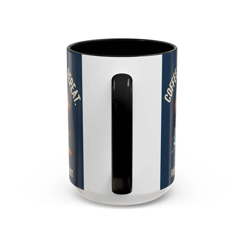 9123375735268413587_2048.jpeg Accent Coffee Mug (11, 15oz) - "Coffee. Adventure. Repeat."